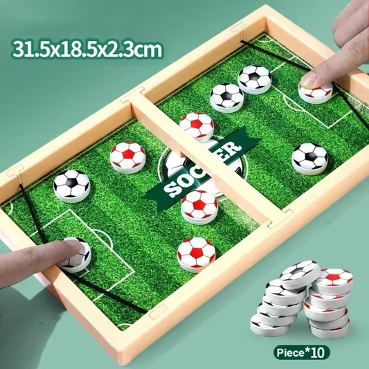 Fast Sling Puck Soccer Game — Family Fun Table Game